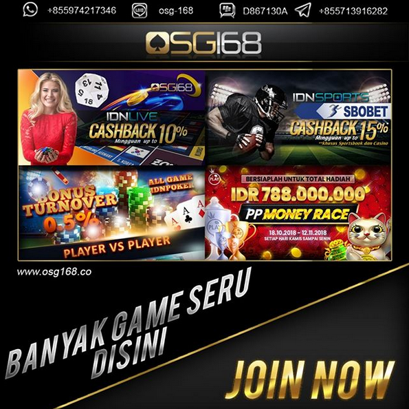 Osg168IDN's tweet photo. Kumpulan game seru dengan 1 user ID bermain semua produk game #Livecasino #slot #sbobet #Poker IDNPLAY | Bonus cashback ,Bonus turnover dan Bonus referral bisa anda rasakan di agen #OSG168.dapatkan link game setelah daftar dgn klik link : https://t.co/qdYnQmVjqR
#allgames #osg168 https://t.co/jXChyYECDp