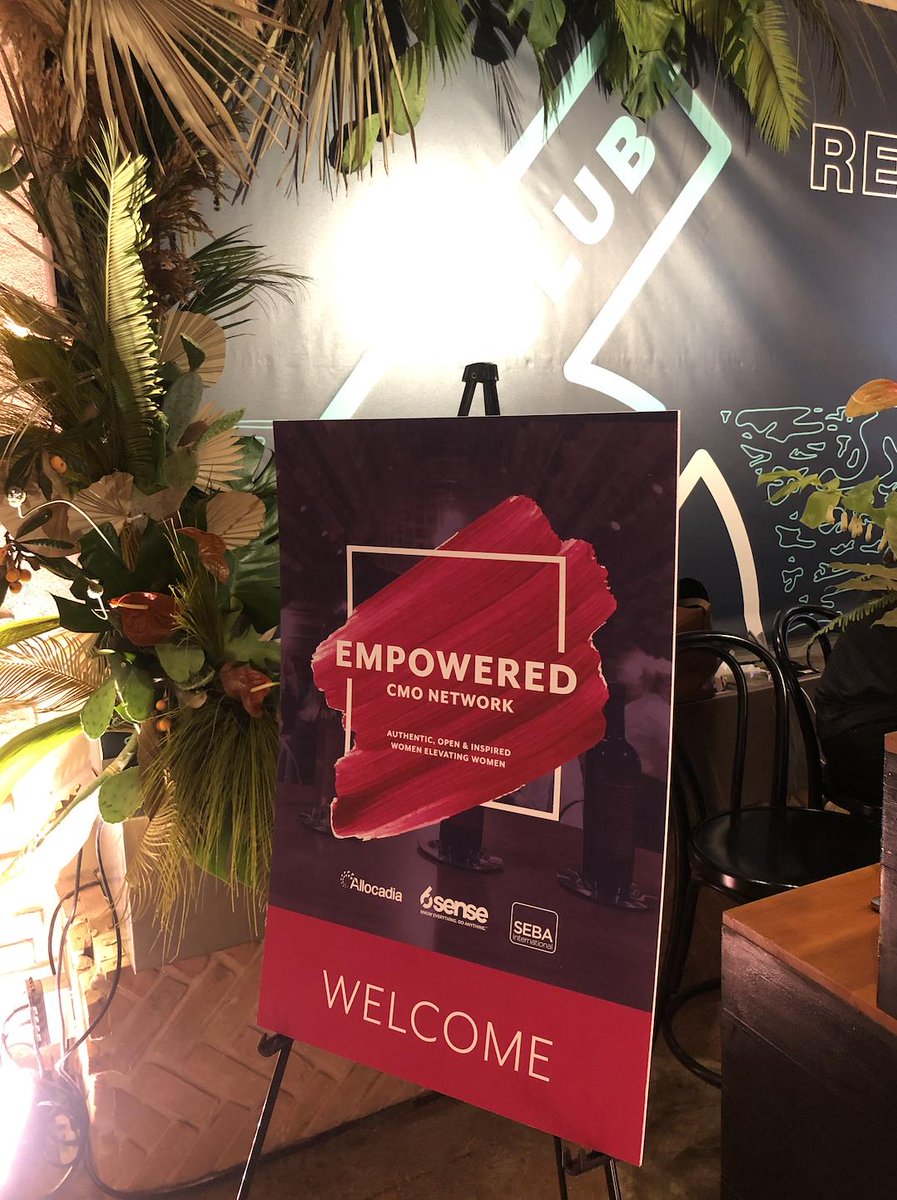 6senseInc's tweet photo. Up bright and early for this morning's empowerment breakfast with a panel of inspiring women leaders in #B2B @AmandaKahlow #empowered #club6 https://t.co/v27Ljq0UP1