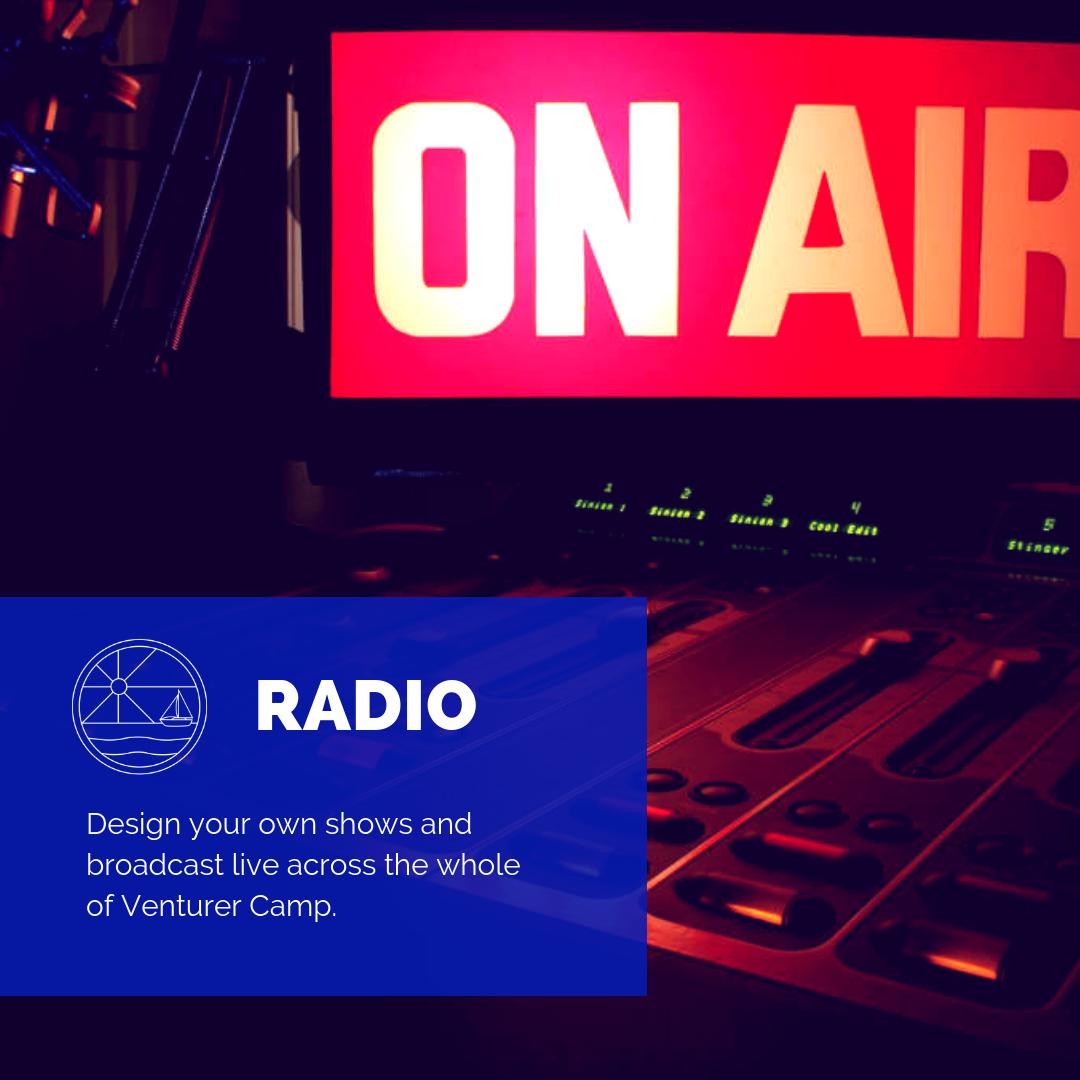 Joel and others are running the Radio Centre, where you can broadcast news, tunes and more. Attendees are advised to bring their own FM radios to camp to stay up to date on what's happening 🎤🎧📻

Let us know if you want to contribute a show, make song suggestions or volunteer.