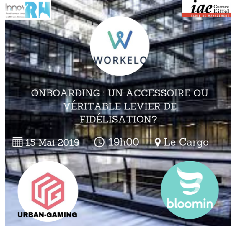 Toute l'équipe INNOV'RH est ravie de vous retrouver le 15 mai prochain chez @rhizome_incub au <a href="/leCargoParis/">le Cargo Paris</a> , à partir de 19h00! ⏰
Venez rencontrer les co-fondateurs de <a href="/Workelo/">Workelo - Onboarding & Offboarding</a>, <a href="/UrbanGaming/">John Doe</a> <a href="/BloominFR/">Bloomin</a> pour découvrir des solutions distruptives  !
