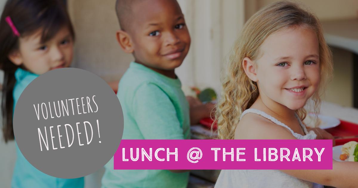Lunch @ the Library is bigger and better this year with TWO branch locations - Kathryn Linnemann &amp; Middendorf-Kredell.

We need you! If you can help serve lunch to kids on weekdays in June, July, and August, please consider volunteering: bit.ly/2LhHML9
