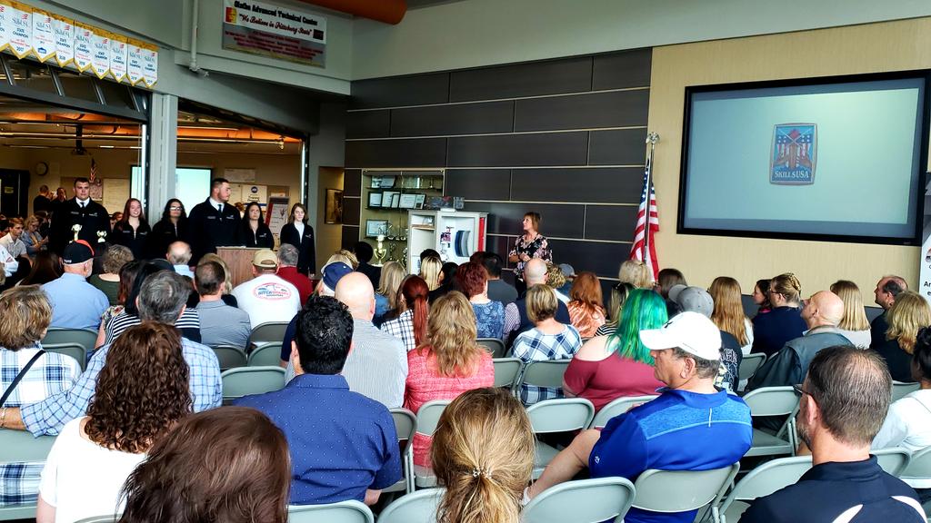 Mrs. Hopson (@mrs_hopson) on Twitter photo Great excitement <a href="/OATCRoadrunners/">Olathe Advanced Technical Center</a> with the start of our AM Spring Awards Ceremony! Great excitement <a href="/OATCRoadrunners/">Olathe Advanced Technical Center</a> with the start of our AM Spring Awards Ceremony!