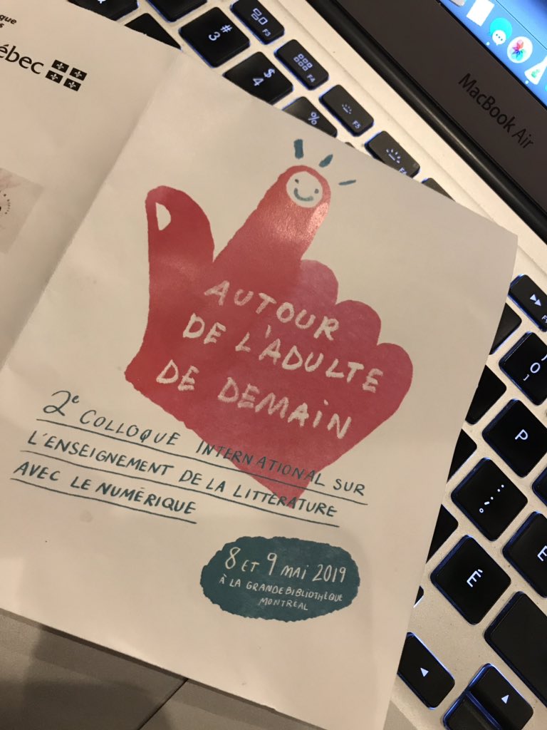 aqpf_qc's tweet photo. L’AQPF est fière d’être présente au 2e colloque international Autour de l’adulte de demain organisé, entre autres, par la chaire en littératie médiatique multimodale de l’@UQAM à la @_BAnQ #aqpf #pednum #EduQc #pednumqc #autouradultedemain #banq https://t.co/Y2ZTOc2pO9