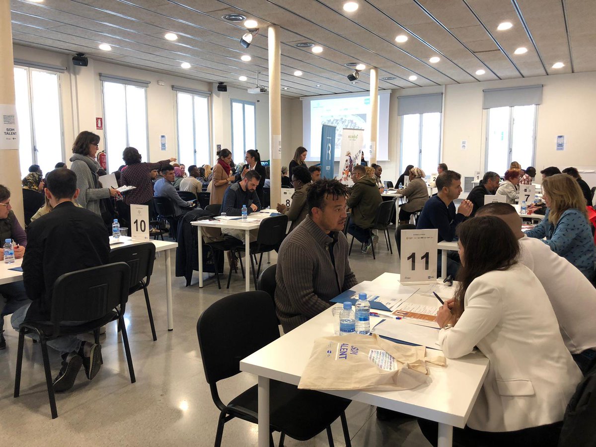 matarocat's tweet photo. NOTÍCIA // El @SOM_ocupacio posa en contacte empreses i persones usuàries amb sessions d’Speed Dating https://t.co/KPNBaPaHZV https://t.co/vURV0qGzpW