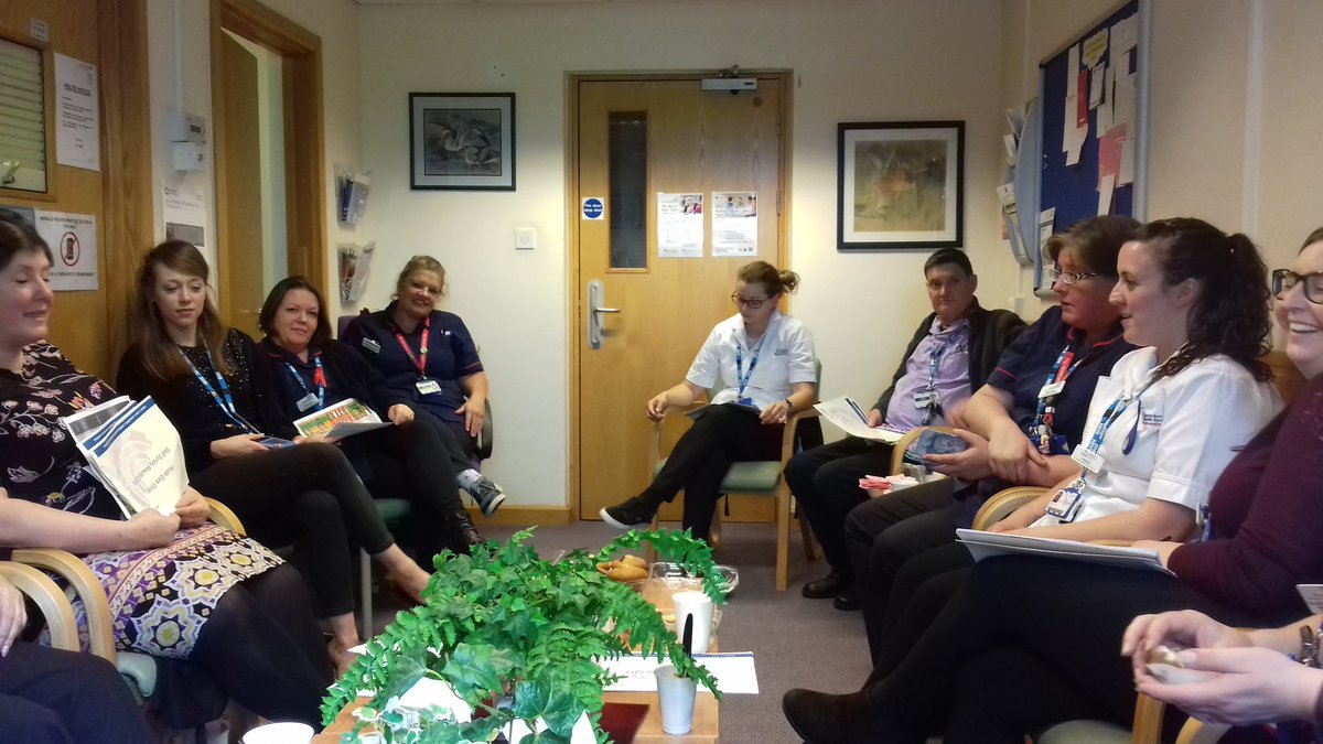 PMatron's tweet photo. Tea and cake session with Acute care group Head of Service at Priority House #kmptproud https://t.co/kgwIGraagr