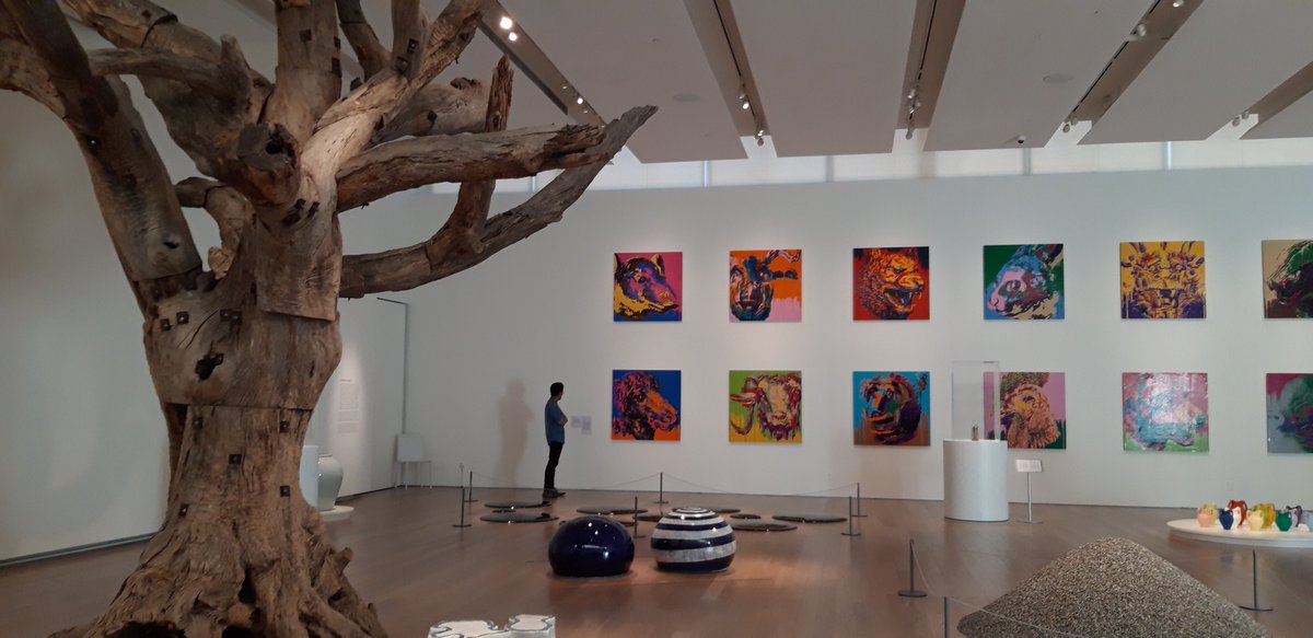 mtzabiras's tweet photo. At @gardinermuseum last night for amazingly informative and moving panel on treatment of Uyghurs in China #HiddenFromView #Xinjiang
Got a chance to see #AiWeiWeiUnbroken art exhibit w refugee motifs on porcelain https://t.co/mvDVDNM2vS