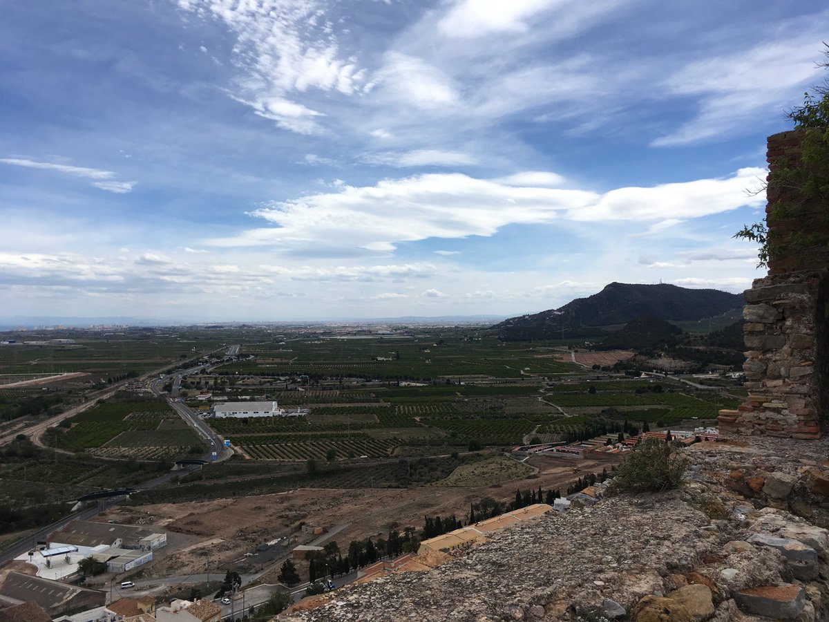 BrassacLatin's tweet photo. Vue depuis les ruines de #Sagonte https://t.co/w3e7x7aAUk