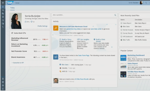 tpowlas's tweet photo. SAP Data Warehouse Cloud - marketing manager personal #SAPPHIRENOW https://t.co/d4e3G0W6Fu