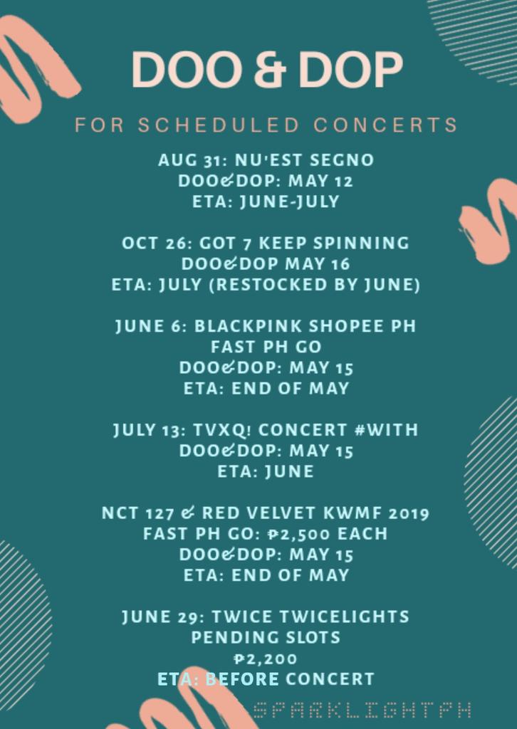 sparklightPH's tweet photo. [#UpdatesSLPH]
RESTOCKED AND NEW RELEASE LIGHTSTICKS! 🌟

PLEASE CHECK DETAILS BELOW
(PRICE, DOO, DOP &amp; ETA 💰📆📥)
with freebies! 💖

📝 Order forms:
📍 BATCH 3 [NORMAL ETA]
https://t.co/OoFx4FRFLO
📍 KPOP CONCERTS IN MNL [FAST ETA]
https://t.co/6JXJyezk63 https://t.co/t4zhqLZXDS