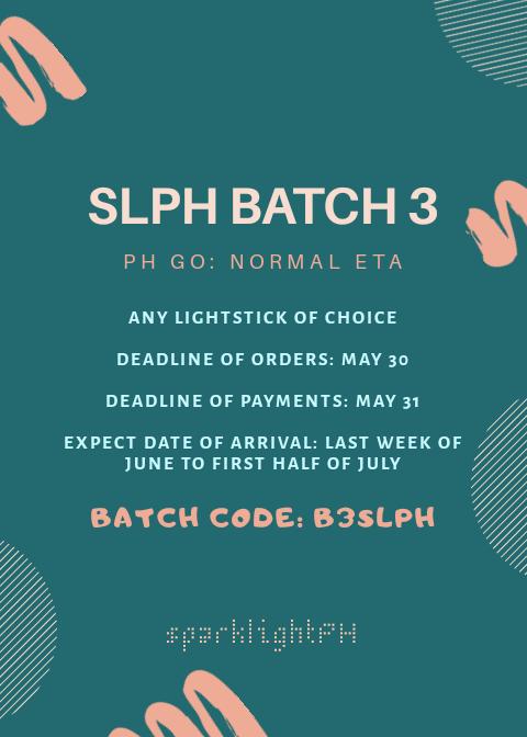 sparklightPH's tweet photo. [#UpdatesSLPH]
RESTOCKED AND NEW RELEASE LIGHTSTICKS! 🌟

PLEASE CHECK DETAILS BELOW
(PRICE, DOO, DOP &amp; ETA 💰📆📥)
with freebies! 💖

📝 Order forms:
📍 BATCH 3 [NORMAL ETA]
https://t.co/OoFx4FRFLO
📍 KPOP CONCERTS IN MNL [FAST ETA]
https://t.co/6JXJyezk63 https://t.co/t4zhqLZXDS