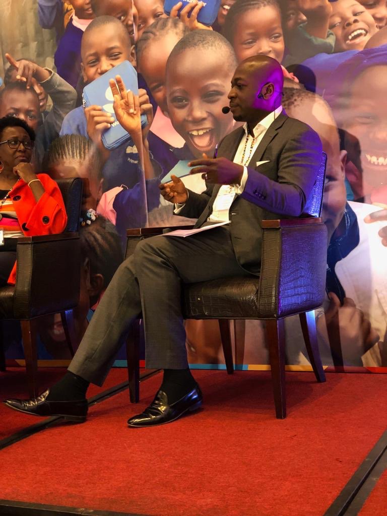 worldreaders's tweet photo. Session chair Ben Andoh facilitating our discussion on digital financing. #DRS2019 @Ben2000A⁩ https://t.co/hvGjnJ06KM