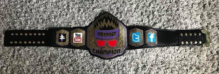 EHOWB2018's tweet photo. As @ZackRyder is our champ of the day we wanted to show off the internet championship. This title is so unique !! #internetchamp #woowoowoo #youknowit #ZackRyder #longislandicedZ https://t.co/YpV3DPIeB3