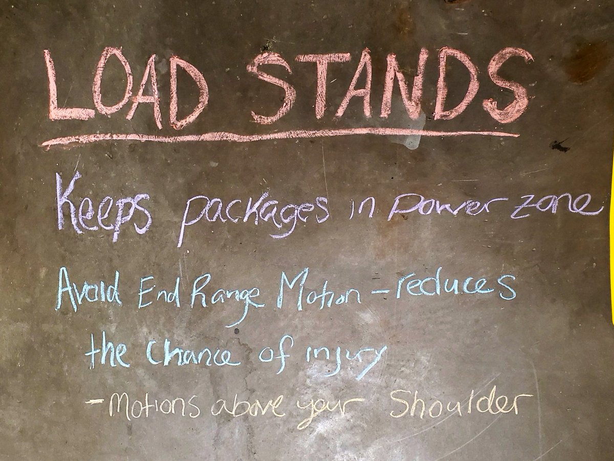 SarasotaUps's tweet photo. “Proper Load Stand Usage” when handling packages above the shoulders! 🙌🏼⛑🥾📦🙆🏻♀️🙆🏽♂️ #loadstand #safety #Wednesday #ups @BrianCo40070698 @UPSers @JuanGallegoUPS @FloridaUPSers @UPS https://t.co/Hp1hy5smqx