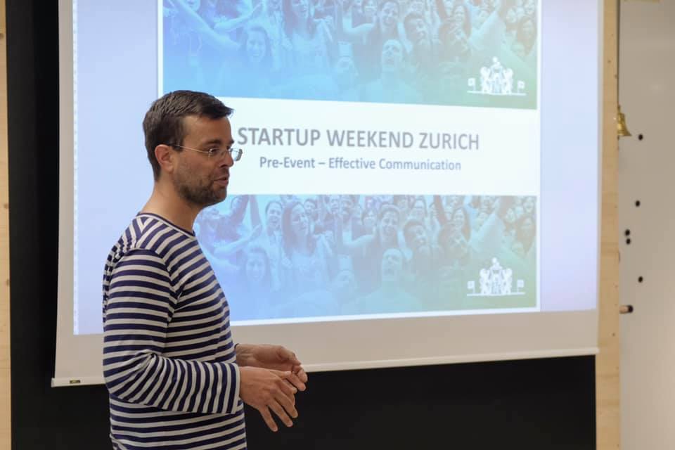 SWZurich's tweet photo. It was a pleasure to have Peter Weinberger introducing us to the basics of #communication: How to make use of tone of voice, body language and #storytelling to leave the right impression 👍 This pre-event took place at the amazing #IdeationSpace Witzig The Office Company🏡 https://t.co/Dlvz9SZYXB