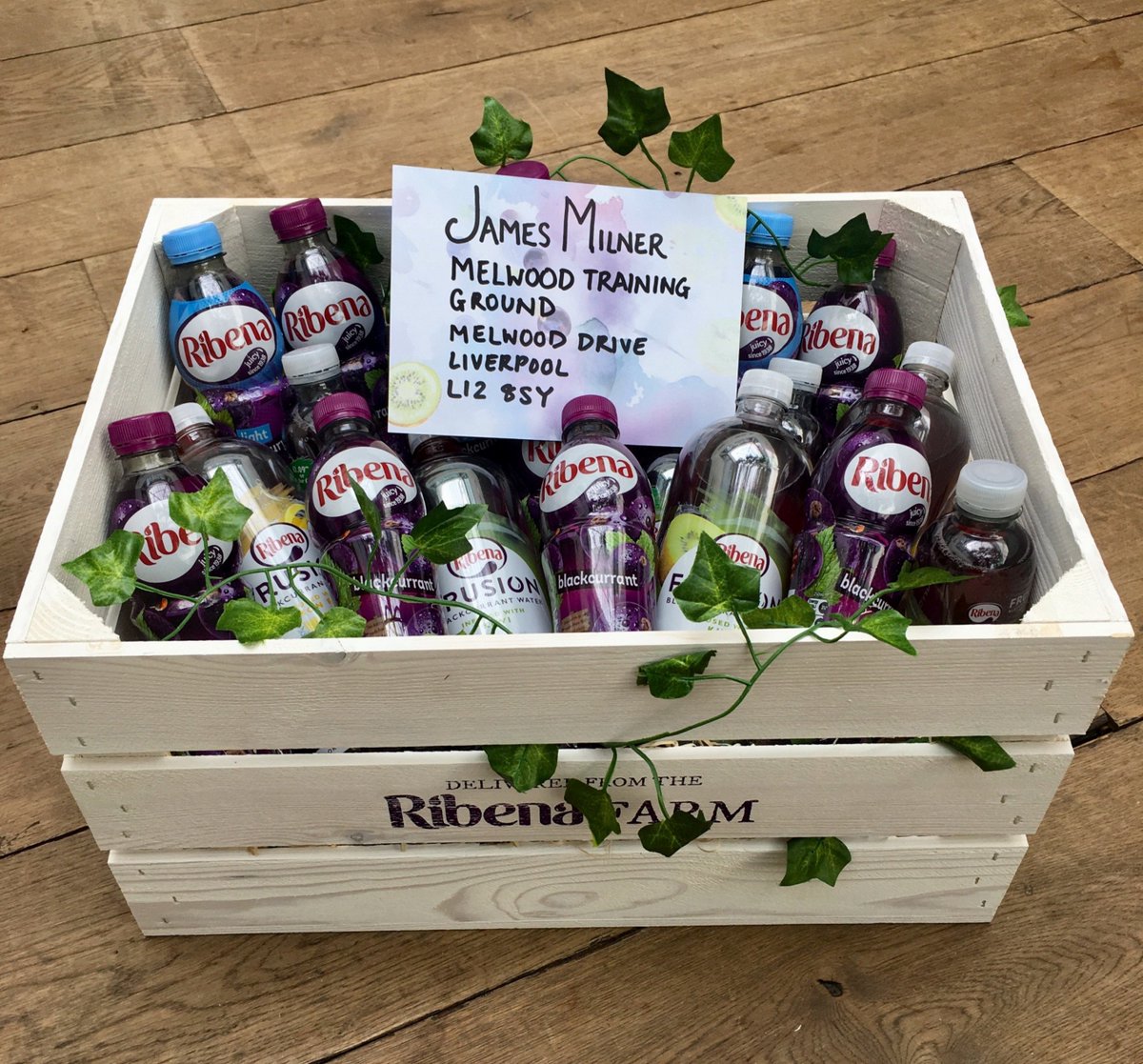 Ribena (@ribenauk) on Twitter photo .<a href="/JamesMilner/">James Milner</a> on its way to you to re-stock your supplies. Assuming they are low after last night! #LIVBAR #UCL .<a href="/JamesMilner/">James Milner</a> on its way to you to re-stock your supplies. Assuming they are low after last night! #LIVBAR #UCL