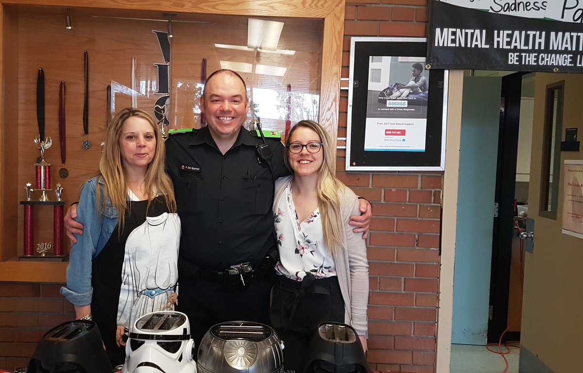StarWarsCop's tweet image. Always great to reunite with these incredible ladies for the #starwars #breakfastprogram at Chaminade College Ss. It's also really nice to connect again with the staff and students. Some of the toast took a trip to the #darkside.