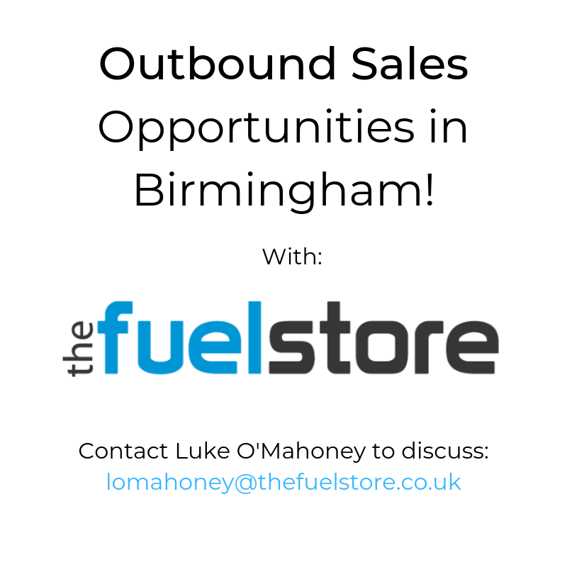 Luke_OMahoney's tweet photo. Super exciting growth plans here at @thefuelstore - Great time to join the business! We have Outbound Sales opportunities at all levels :) lomahoney@thefulestore.co.uk - 07507 512 809 #recruiting #hiring #hiringnow #sales #thefuelstore #thefuelstorefamily #Birmingham https://t.co/BgFwtStsOV