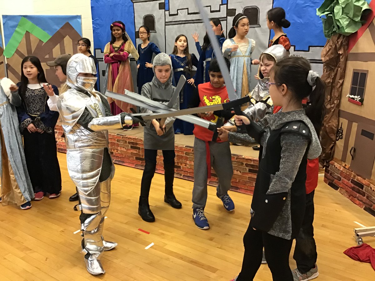 Let the JOUST begin! Hope to see you at the Half Day musical tonight or tomorrow night. #engage103  More pics here: plathrop103.weebly.com/may-2019.html