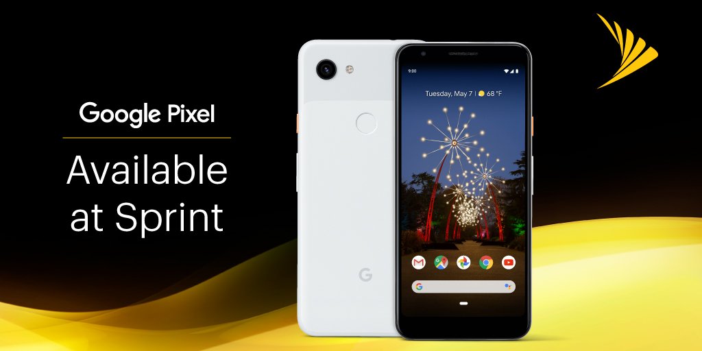 MichelCombes's tweet photo. The #Pixel3a and #Pixel3aXL are here! 🙌 @Sprint customers can shop online NOW to join #TeamPixel! Find the details here ➡ https://t.co/BoB3jAA7Mv https://t.co/NJxmG1nUpg
