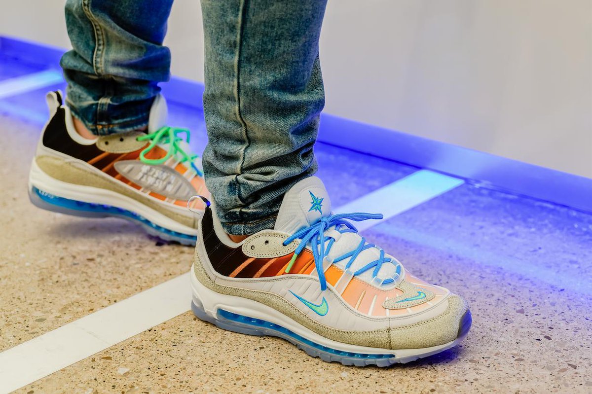 air max 98 gabrielle serrano on feet