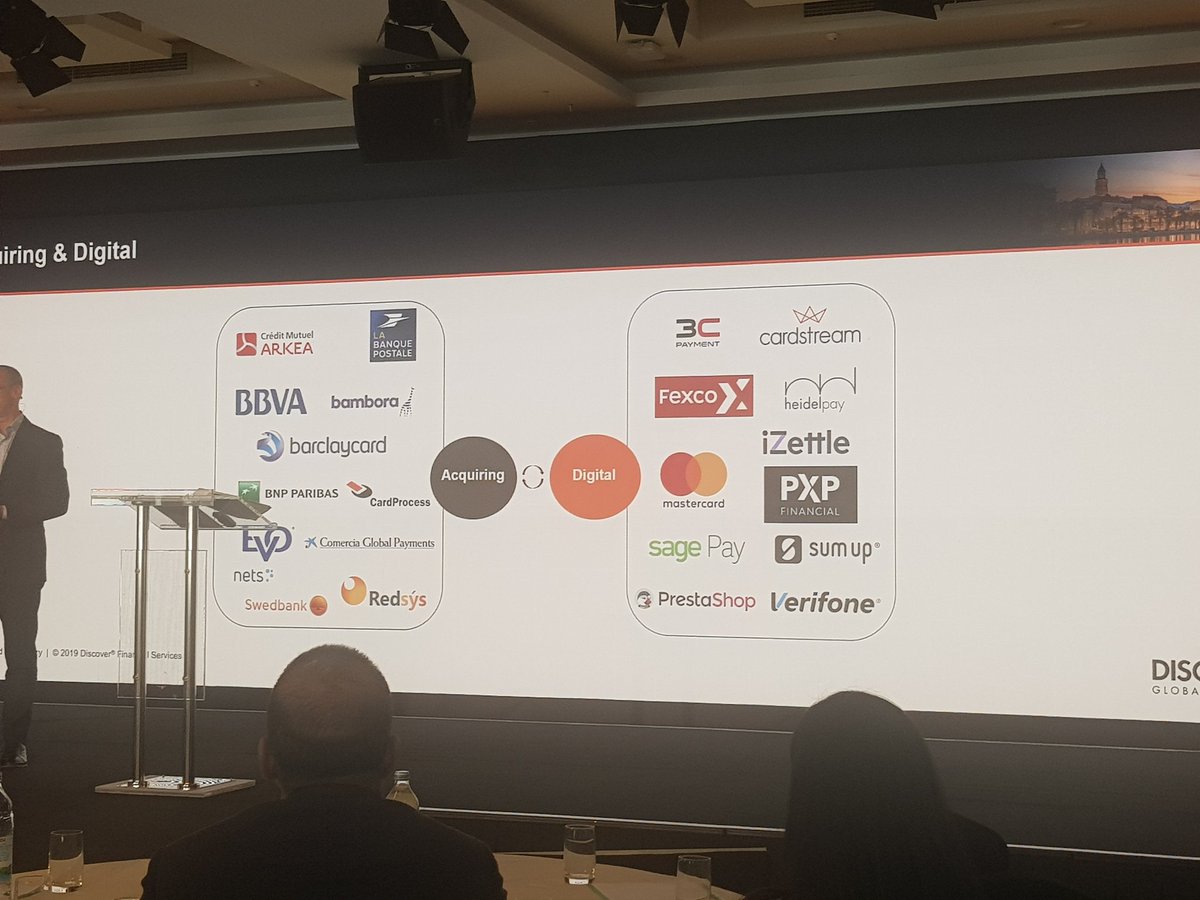 LucyUnder1256's tweet photo. Great to see  Sage Pay get a mention as a key partner at the Discover Global Network 2019 EMEA Regional Partner meeting  #sagepay #Payments @Seamus008 https://t.co/1Qdd7Lgdsi