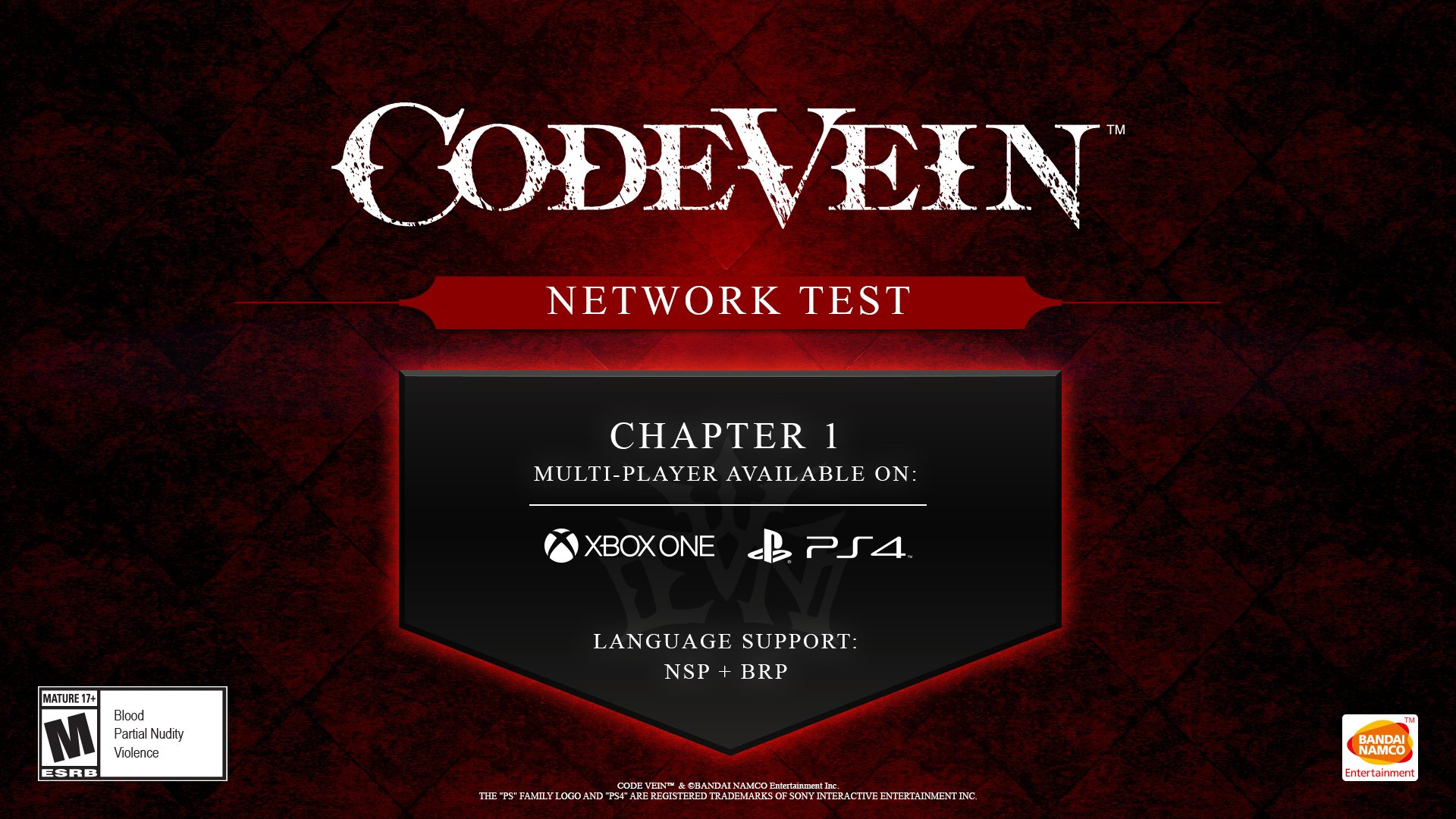 Not related to Code vein but this is the new IP from Bandai Namco. When i  first saw it i thought it was Code vein 2 lol.Looks dope.In the official  site said