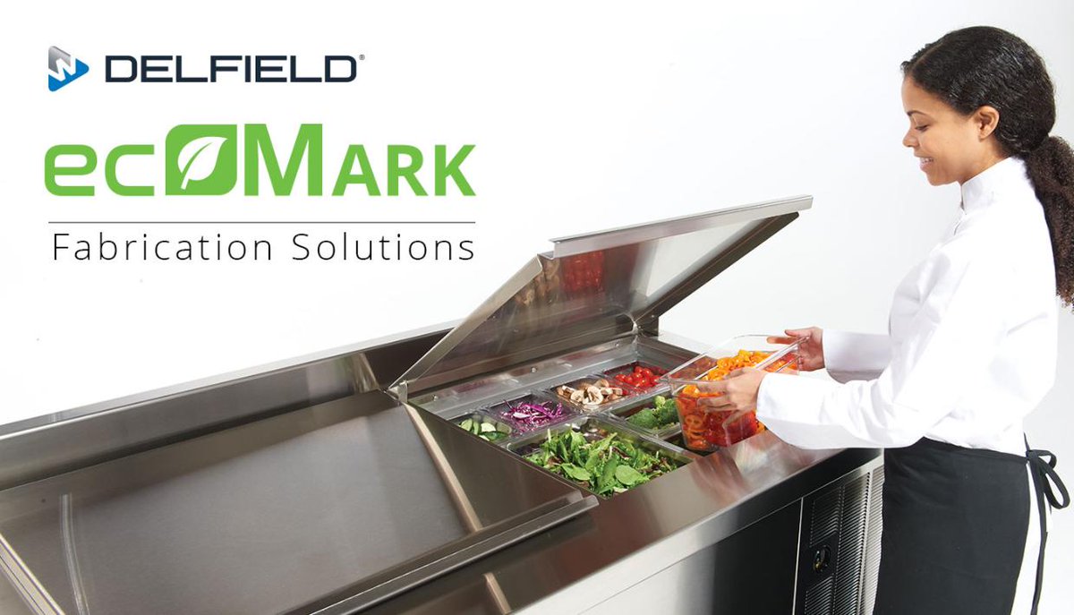 WelbiltInc's tweet photo. Go green with Delfield's ecoMark, the most energy efficient, globally responsible, fully modular fabrication system on the market. learn more: https://t.co/ju5VTPHFKg #Delfield #ecoMark #energyefficiency #customfabrication #servinglines #greengenius https://t.co/oE7XbJDn6W