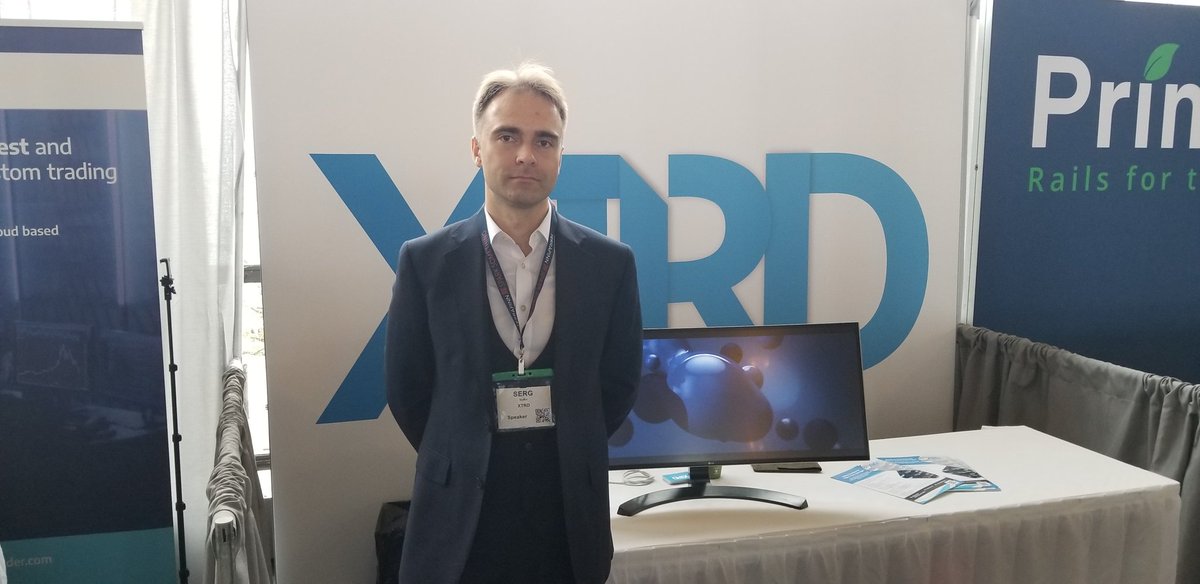 serg_gulko's tweet photo. Let the #TradingShowChicago begins:) 
Please, stop by #xtrd booth! https://t.co/jEH3KZs19T