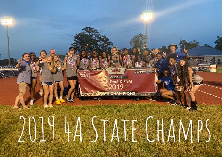 Congratulations to the Lady Warriors on their State 4A Track Championship!