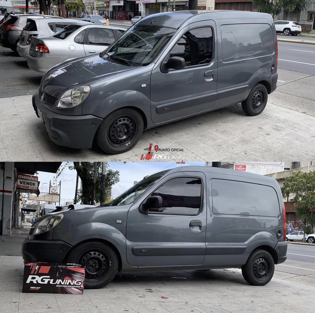 RGTUNING's tweet photo. Quedo tremenda la Kangoo con #rgkit regulable delantero 🔥🔥🔥 https://t.co/SeQGHdPVKj