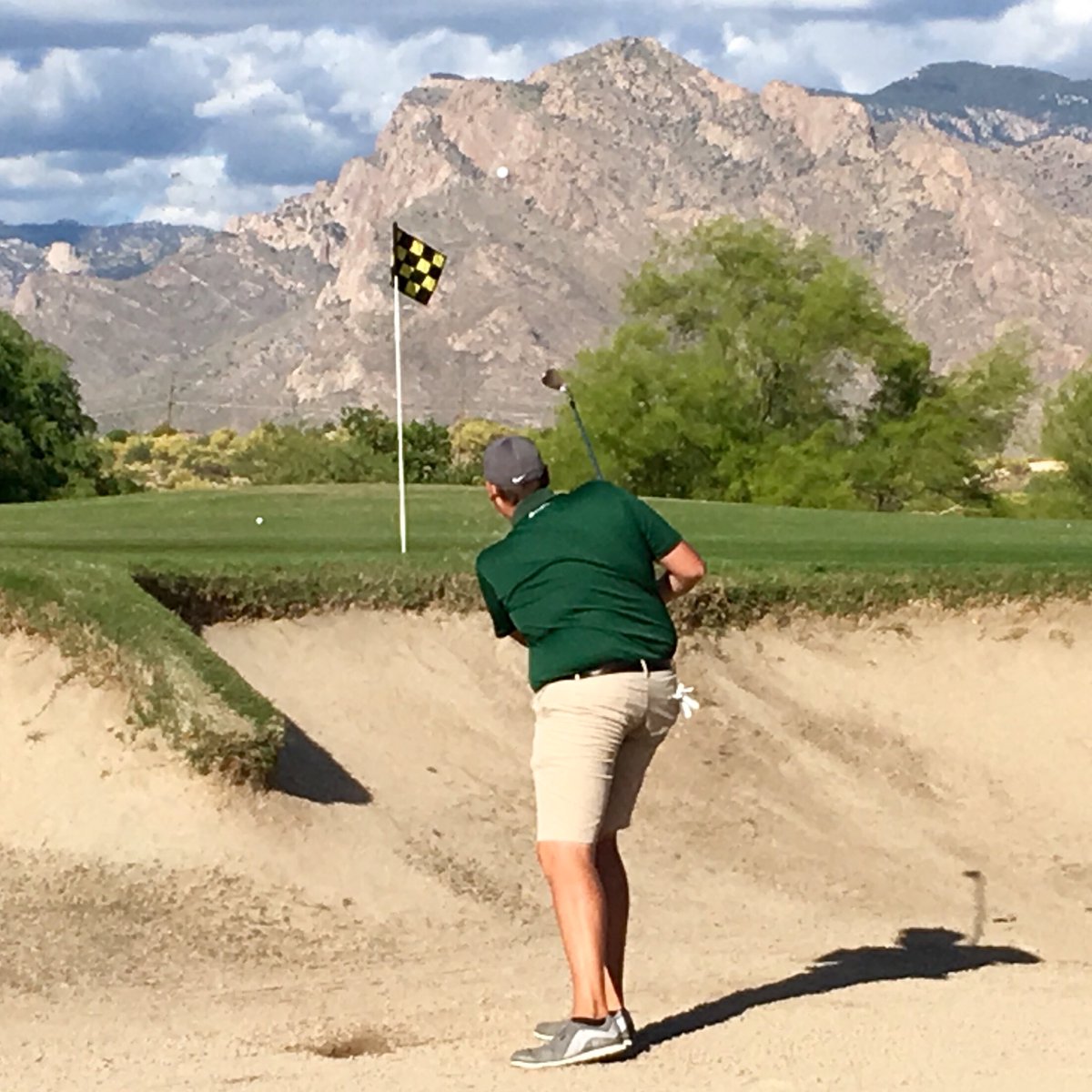 PC_CougarsAD's tweet photo. Day 2 of AIA Division III Golf Championships starts at 10AM @AZPreps365 @omnitucsonnatl #pcgogreen https://t.co/xp3iMQF2C8