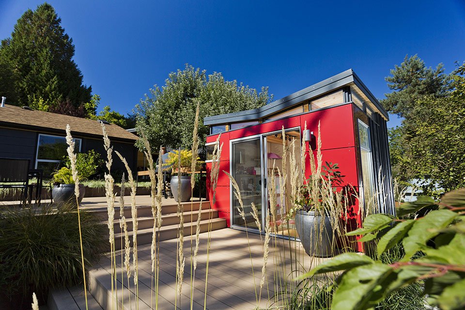Years ago, Ryan Smith and Ahna Holder just needed somewhere to store their lawnmower. They ended up creating <a href="/YourModernShed/">Modern-Shed</a>, a line of customizable, pre-fab outbuildings that are now sold nationwide. Read the story here: ow.ly/3IDh50u2sis
#HomeandDesign
