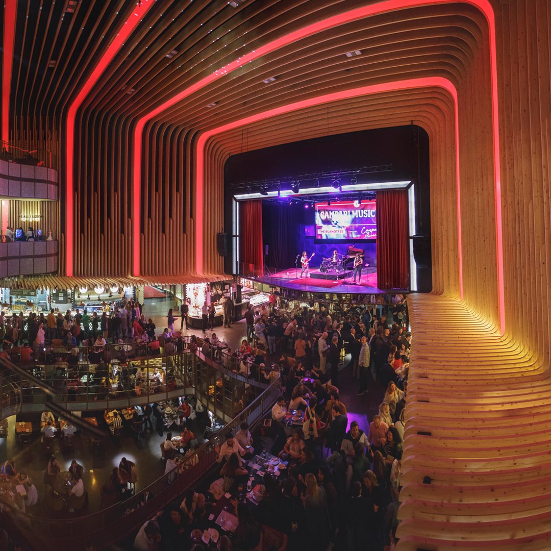 💫 Si vienes a <a href="/canallabistromd/">Canalla Bistro Madrid</a>, nuestro restaurante ubicado en el palco del primer piso, te garantizamos la mejor experiencia para los 5 sentidos.
---
#PlateaSpace #PlateaMadrid #CanallaBistroMadrid #RicardCamarena