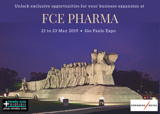 plus91's tweet photo. FCE #Pharma organized by Nürnberg Messe #Brasil, is the premier marketing and sales platform with an important role in the evolution of the industry. @NuernbergMesse https://t.co/iHhuFSRKNx