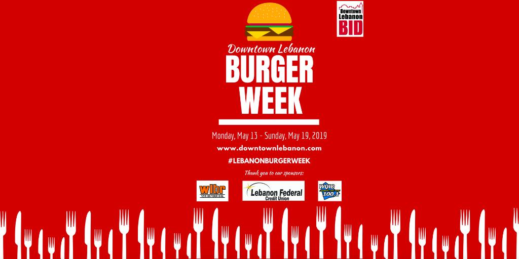 FroggyValley's tweet photo. We're so excited to be a sponsor of the #LebanonBid's 2nd Annual ๐ #BurgerWeek here in Lebanon! There are 9 restaurants around #Downtown Lebanon that are offering some amazing burgers! Tune into Soft Rock 100.1 WQIC and @WLBRRadio to find the locations!
#LebanonBurgerWeek https://t.co/FOMMlYLSY4