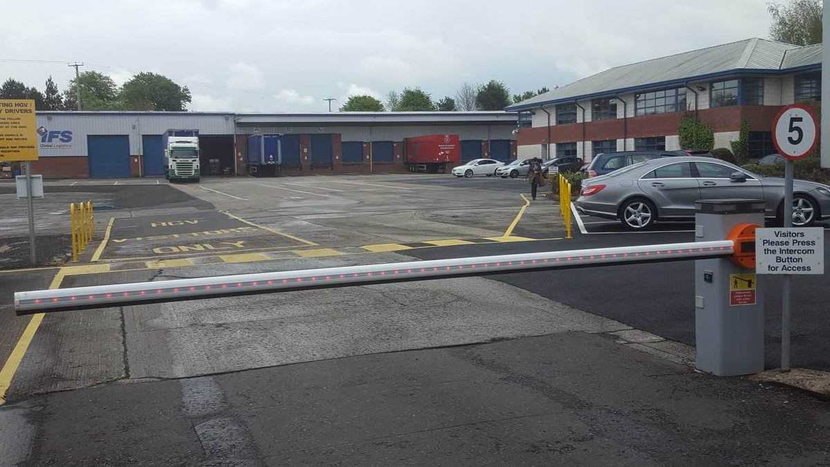 NorthTimeData's tweet photo. Great install yesterday at #IFSGlobalLogistics. We upgraded their #attendance terminals across both sites and added our barrier controls in Antrim. #NTD #TimeManagement #Security https://t.co/m3QeHLB1T4