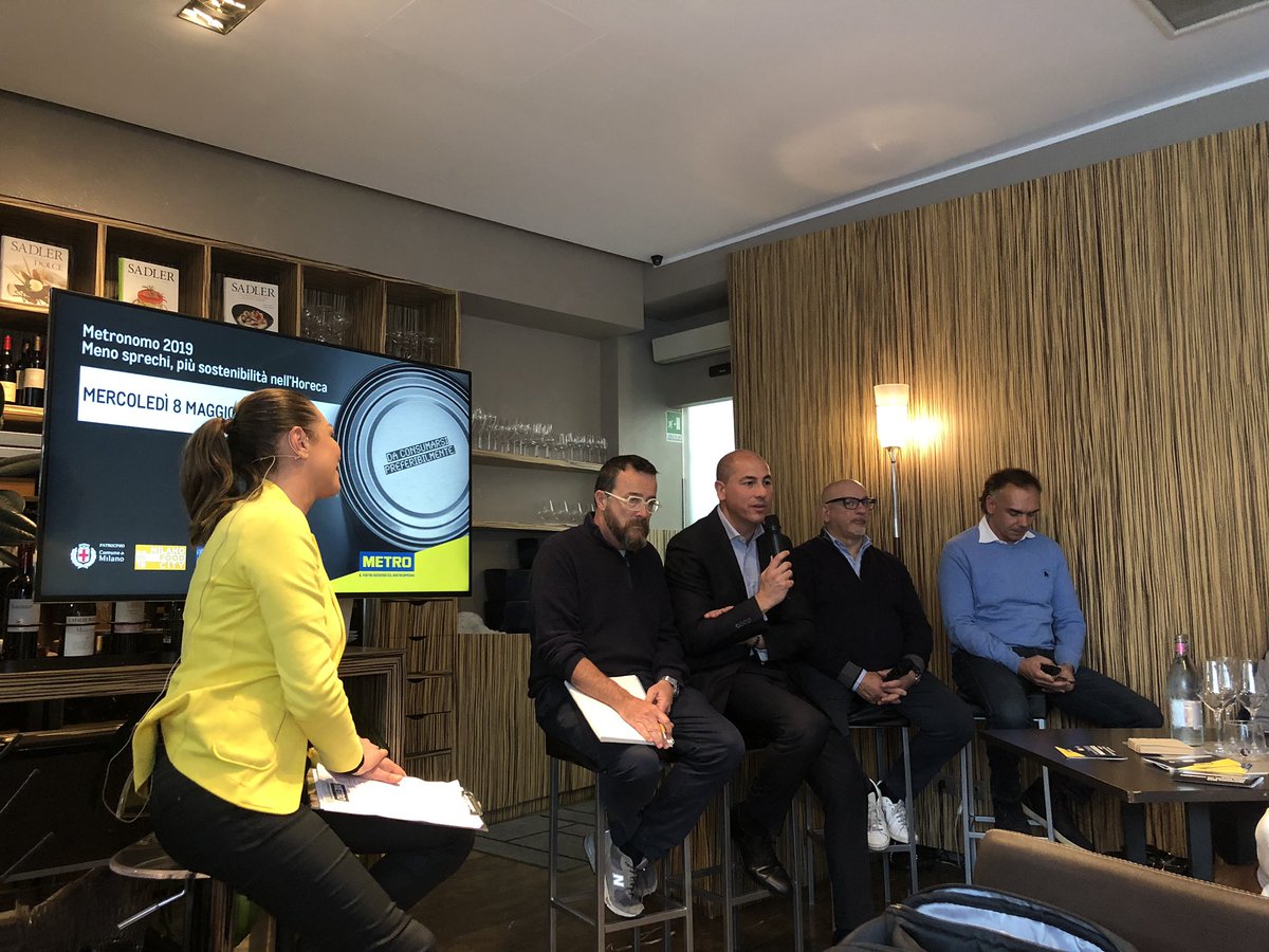 Quanto sprecano gli italiani al ristorante e come è possibile evitare che questo accada?
Lo scopriamo con <a href="/METRO_Italia/">METRO Italia</a> e il #Metronomo 2019. #Antispreco #MetroAcademy