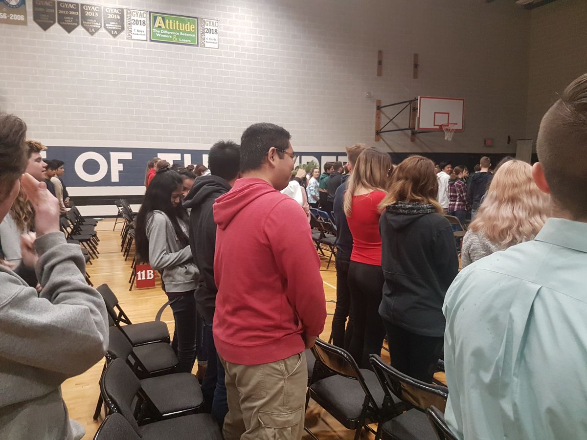 MisterBurk's tweet photo. #IBelieveInCatholicEd #CatholicEducationWeek #ecsrdJOY Father Gerard Redmond celebrating Liturgy of the Word yesterday. @ECSRDComms https://t.co/Aul9A8kBJw