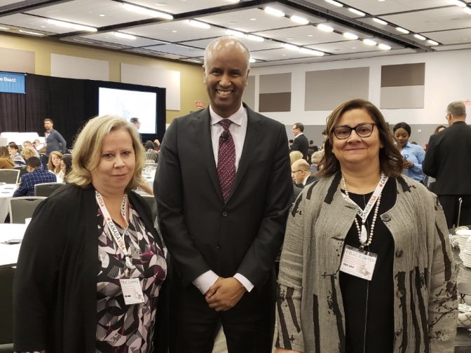 capicaccpi's tweet photo. “Please fight fear with facts," says @HonAhmedHussen at the 2019 Canadian Immigration Summit (joined here by CAPIC's Monica O'Brien and Madeleine Sultan). CAPIC is proud to partner with @ConfBoardofCda.
#ExpandOurHorizons #WhyImmigrationMatters https://t.co/8wNWD35gvs