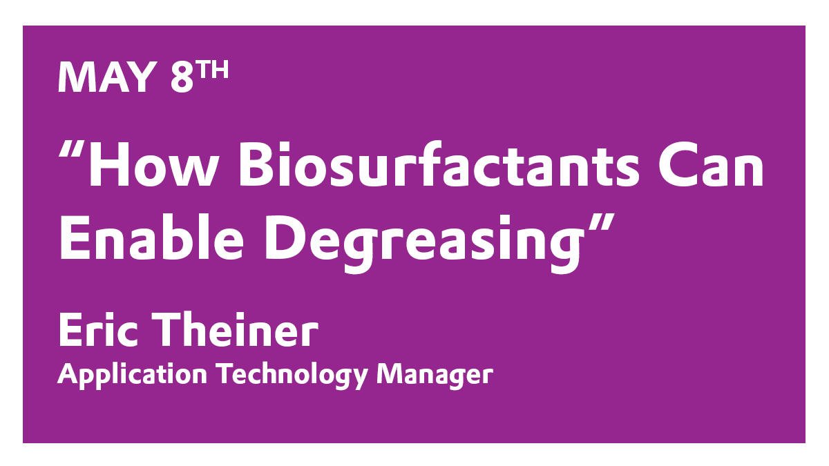 EvonikN_America's tweet photo. #Surfactants and additives by Evonik make all the difference in cleaning and care products. Visit booth 317 at the #AOCS2019 show now and attend Eric Theiner’s presentation, “How Biosurfactants Can Enable Degreasing” to learn more! https://t.co/yBAuWnZHFE https://t.co/5HkZ2x1qmq