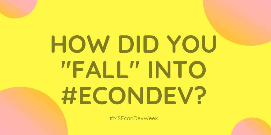 mdaworks's tweet image. RT @medcinfo: Stories of how people became #EconDev professionals always seem to be filled with opportunity hardwork &amp;amp; passion, which also seems to be the formula behind their wins too. Tell us how you became an #economicdeveloper.  #MSEconDevWeek #EDW2019