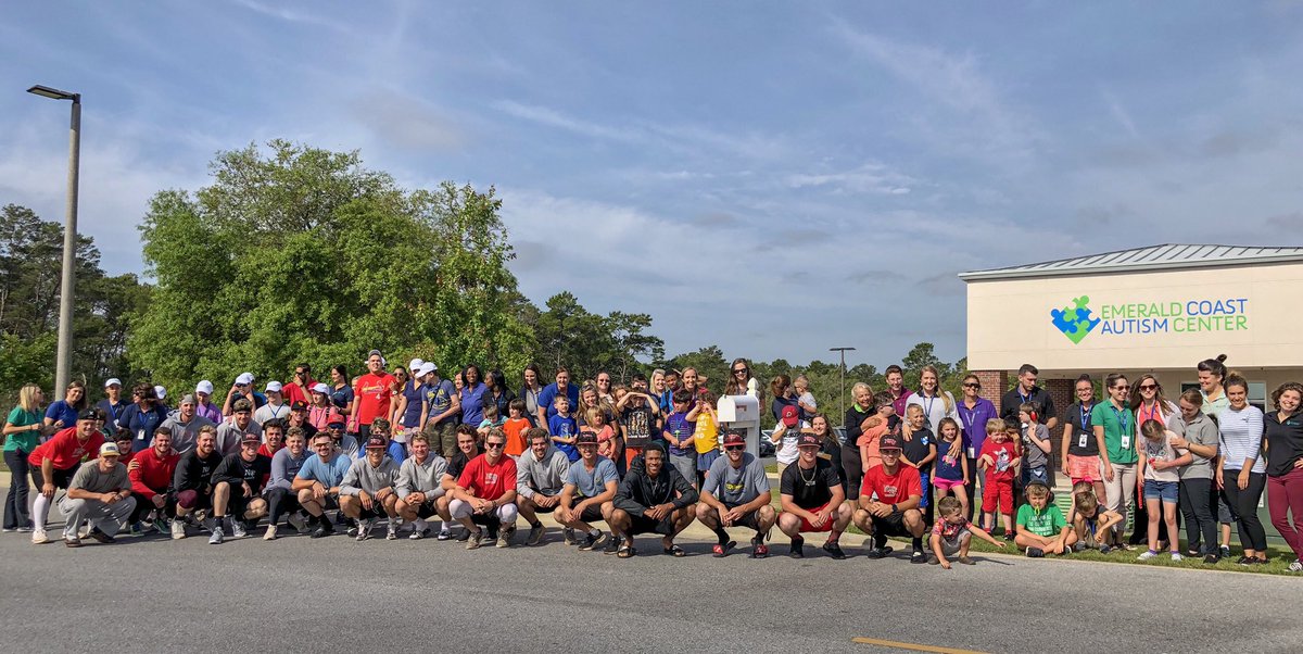 NWFRaiders's tweet photo. Thank you to our friends at the Emerald Coast Autism Center for helping send #NWFBaseball off to Lakeland for @TheFCSAA State Tournament!! https://t.co/IaC7qJbwfo