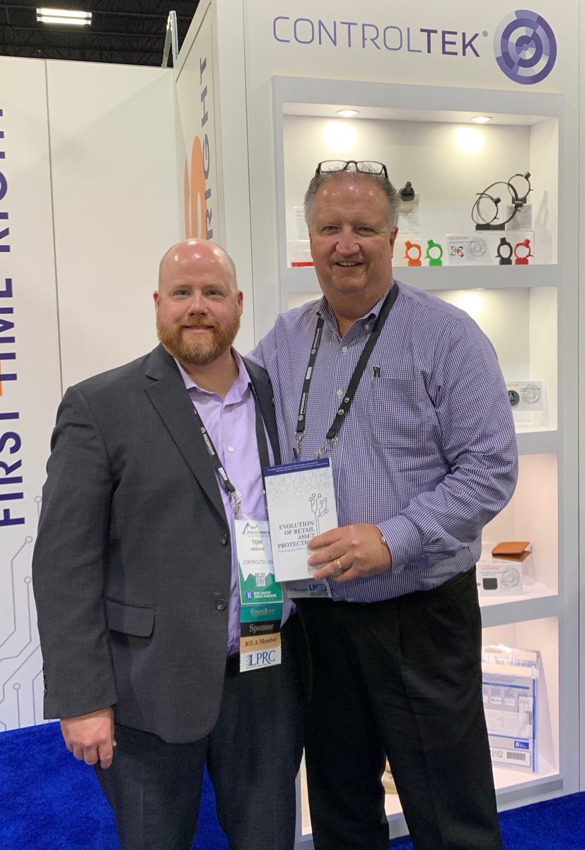 CFInterviewers's tweet photo. Tom Meehan, CFI with Kevin Larson, CFI at the RILA conference. #cfi #RILA https://t.co/aOQUwQzuK7