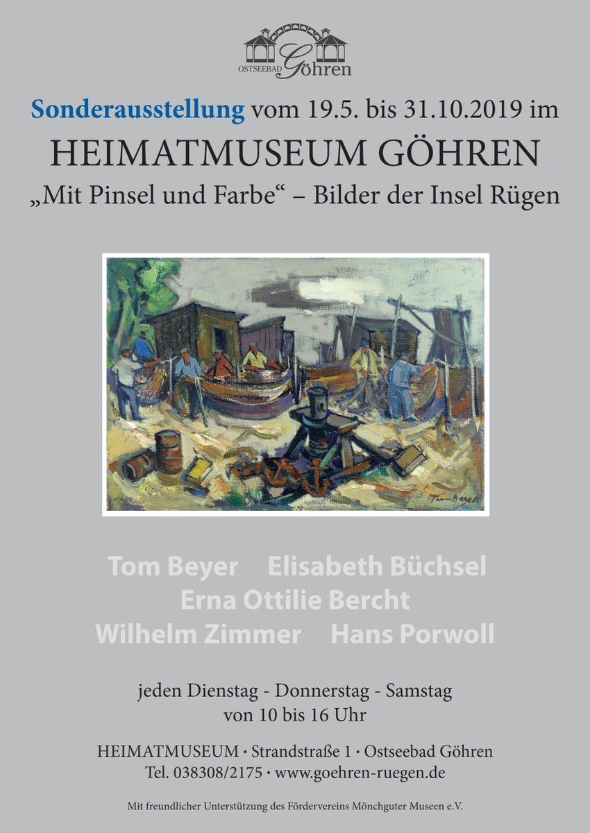 Sonderausstellung in Göhren