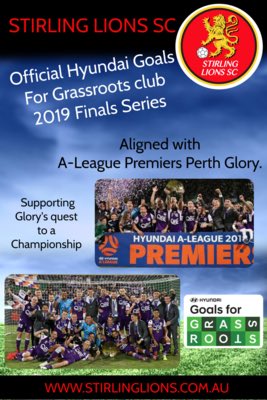 Stirling Lions FC (@stirlinglionsfc) on Twitter photo Thanks to Hyundai Goals for Grassroots 42 Stirling Lions SC Players will be there right next to Glory as they take the field. <a href="/HMCAHelpForKids/">Hyundai Help for Kids</a>
<a href="/HyundaiG4GR/">Goals for Grassroots</a>
<a href="/StirlingLionsFC/">Stirling Lions FC</a>
<a href="/PerthGloryFC/">Perth Glory FC</a> Thanks to Hyundai Goals for Grassroots 42 Stirling Lions SC Players will be there right next to Glory as they take the field. <a href="/HMCAHelpForKids/">Hyundai Help for Kids</a>
<a href="/HyundaiG4GR/">Goals for Grassroots</a>
<a href="/StirlingLionsFC/">Stirling Lions FC</a>
<a href="/PerthGloryFC/">Perth Glory FC</a>