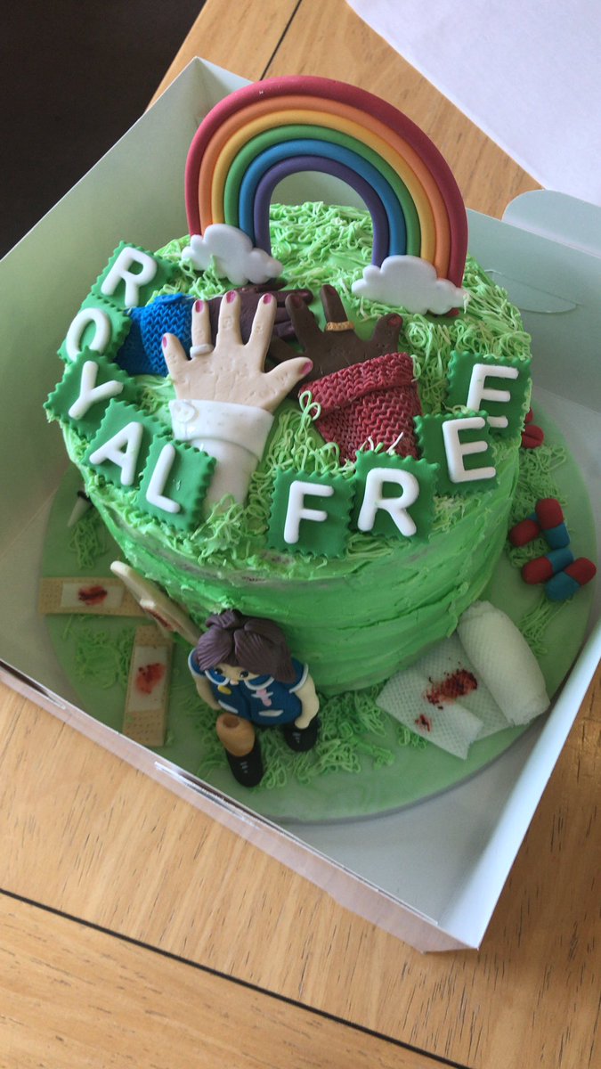 RFLWomen's tweet photo. We were so pleased to be celebrating all of our staff networks across the @RoyalFreeNHS we could upload so many impressive and creative cake photos but here’s the winner!! Thanks for everyone who came to celebrate and support our shared causes https://t.co/gqfQA3NEHF