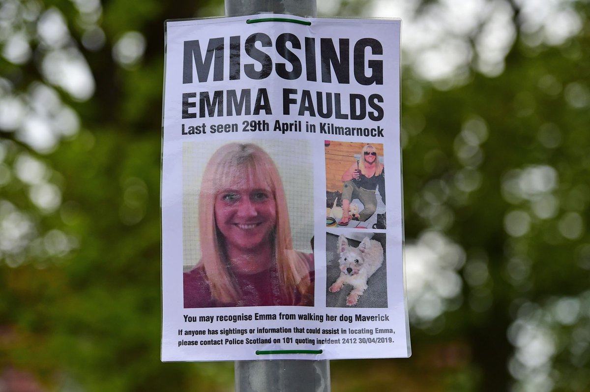GlasgowStand's tweet image. The police have just relaunched an appeal for information on Emma Faulds who has been missing for the past 10 days #findemmafaulds