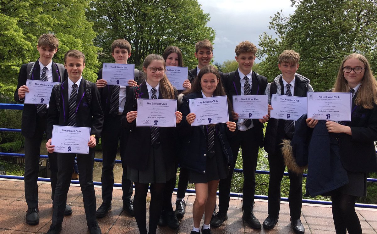 So proud of these 10 <a href="/WSCminehead/">WSC</a> year nine students, who graduated from the <a href="/BrilliantClub/">The Brilliant Club</a> scholars programme today, at <a href="/UniofBath/">University of Bath</a> - all with 1st or 2:1 grades and three also delivered a scholars speech. #amazing #Scholars #proudteacher