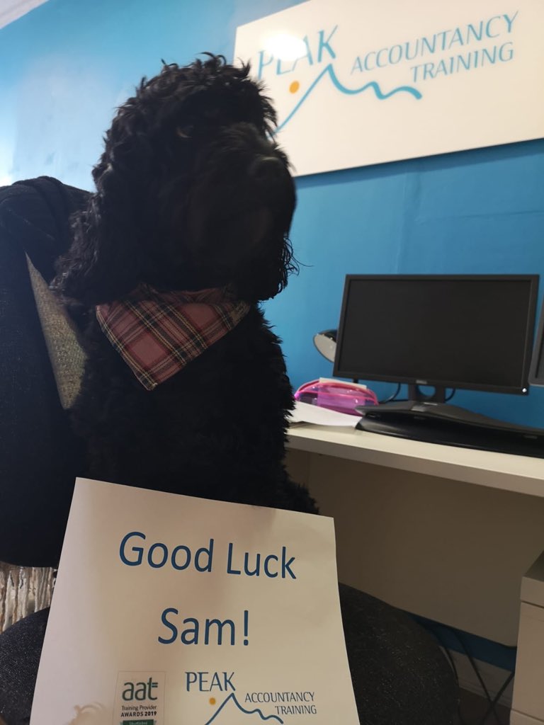 Good luck to Sam Bytheway who is shortlisted for Student of the year at the AAT Awards from Everyone at Peak! Fingers crossed, and we’re looking forward to tomorrow evening! Good luck to everyone who’s been shortlisted as well! #tpawards19 #tpconference19 <a href="/YourAAT/">AAT</a> 🤞