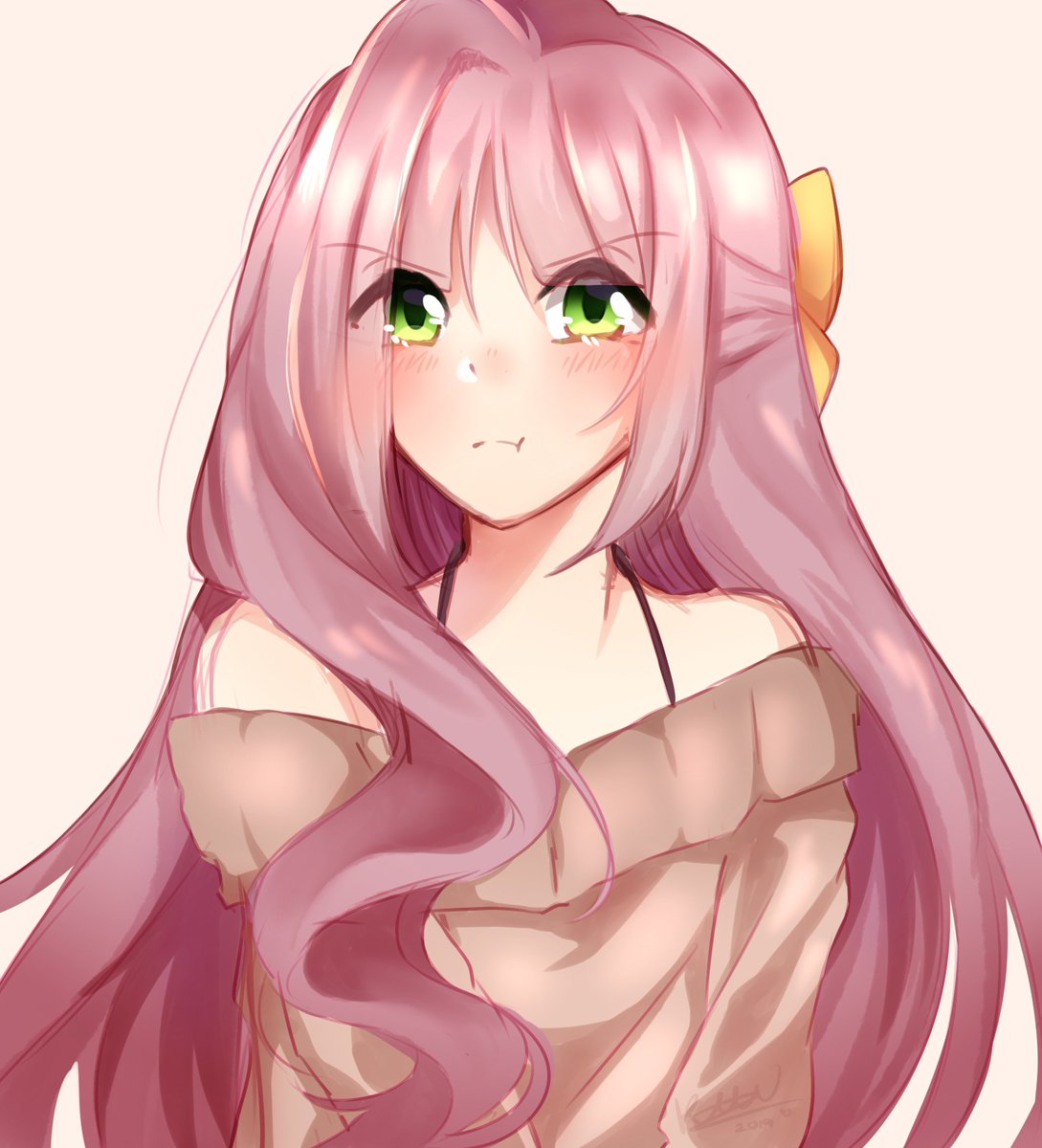 久しぶり さいきん ほんとに忙しい 今夜 少し描くことがで Pika Comms Closedのイラスト